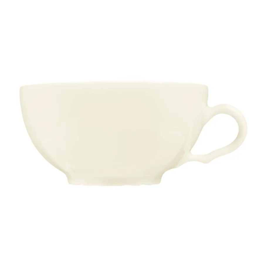 obrazek 2 Klasyczna porcelanowa filiżanka do herbaty w kolorze kości słoniowej - Seltmann Weiden