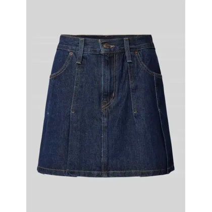 Zdjęcie Spódnica jeansowa z wpuszczanymi kieszeniami