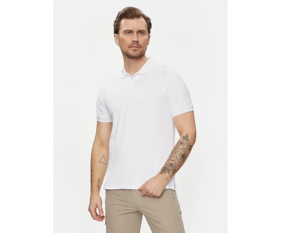 obrazek 1 CMP Polo 31T7497V Biały Regular Fit