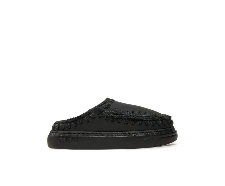 obrazek 1 Mou Kapcie Eskimo Bold Clog FW411010B Czarny