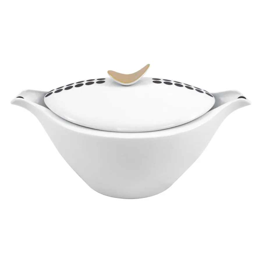 obrazek 6 Duża porcelanowa zastawa dla 12 osób - Porcel