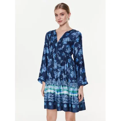 Zdjęcie Replay Sukienka codzienna W9602.000.73950 Niebieski Regular Fit REPLAY