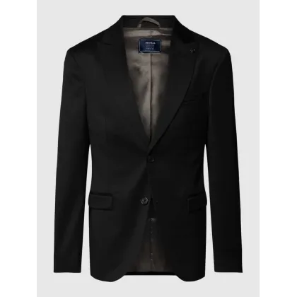 Zdjęcie Marynarka o kroju slim fit z kołnierzem z połami