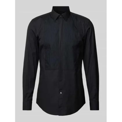 Zdjęcie Koszula biznesowa o kroju slim fit z kołnierzykiem typu kent