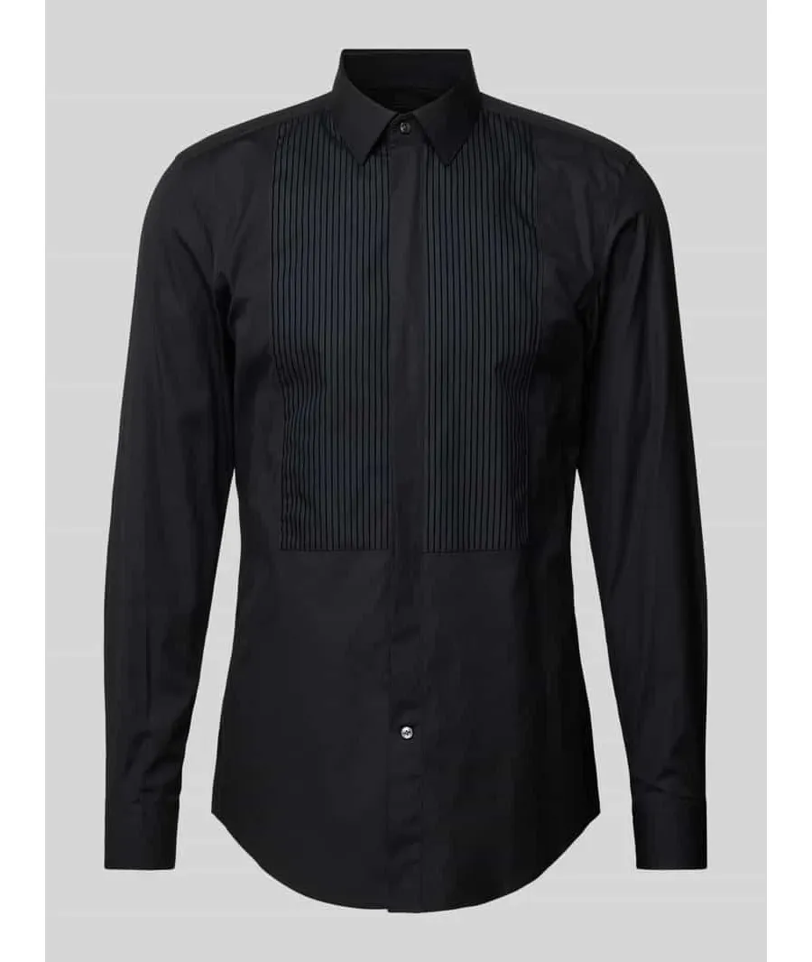 obrazek 1 Koszula biznesowa o kroju slim fit z kołnierzykiem typu kent