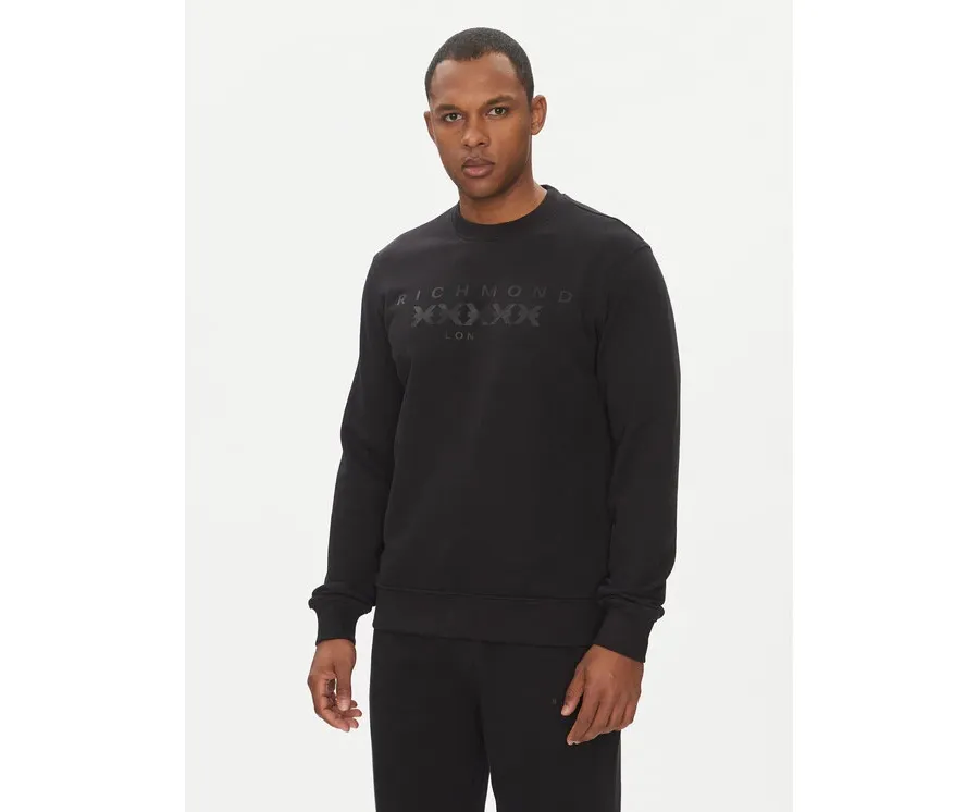 obrazek 1 Richmond X Bluza Mateus UMP25005FE Czarny Regular Fit