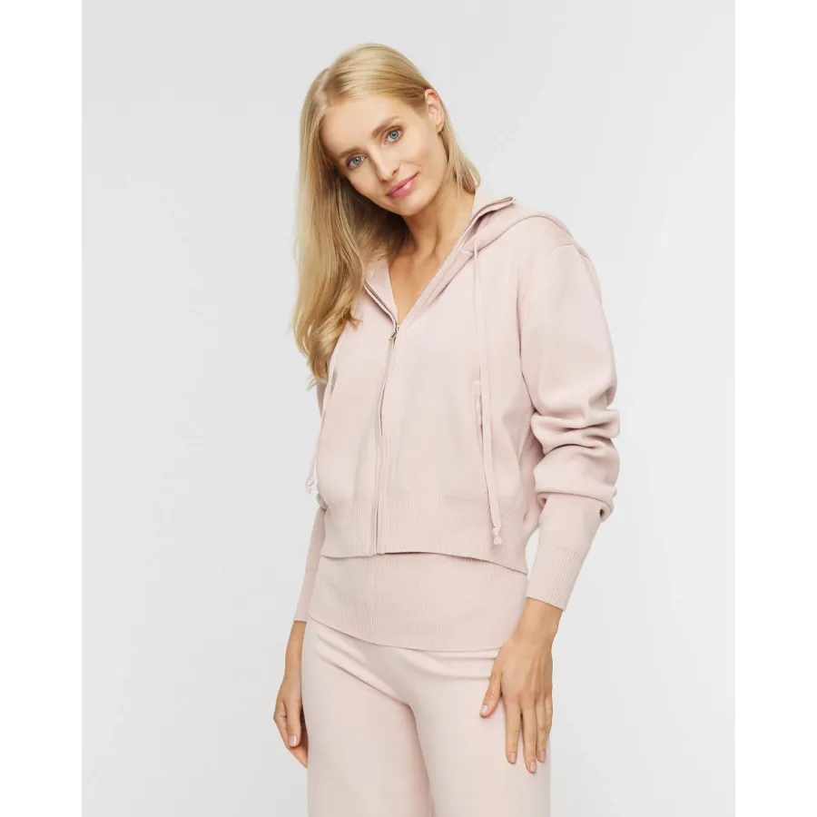 obrazek 1 Bluza Live The Process Crop Knit Hoodie