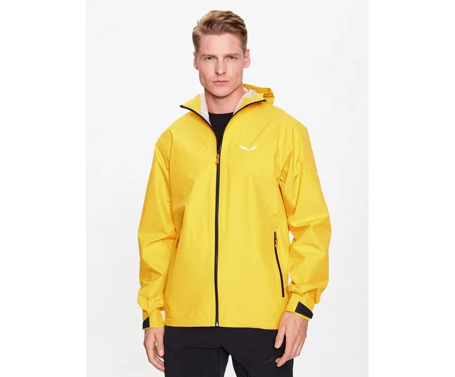 obrazek 1 Salewa Kurtka przeciwdeszczowa Puez 28615 Żółty Regular Fit