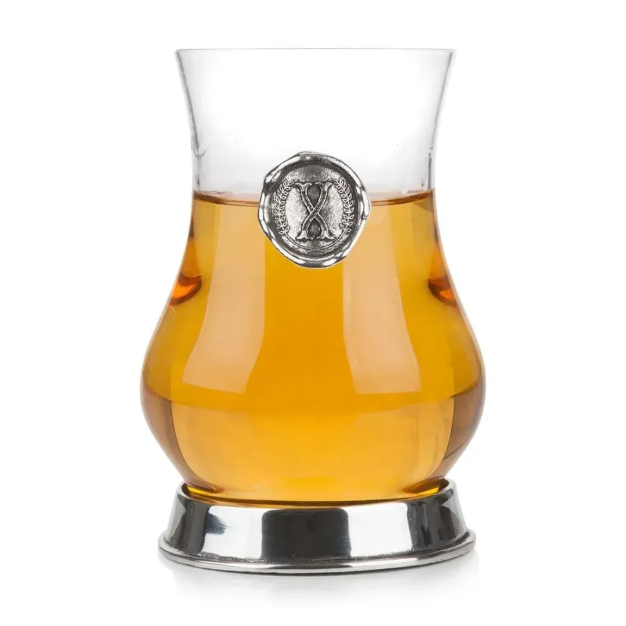 obrazek 1 Ekskluzywna szklanka do degustacji whisky z literą „X” – stylowy prezent