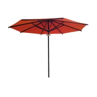 Picture A unique round umbrella with a central aluminum pole, diameter 300 cm, for the garden