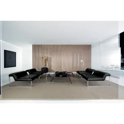 Picture Designer sofa and chaise longue for a modern living room - Casadesus