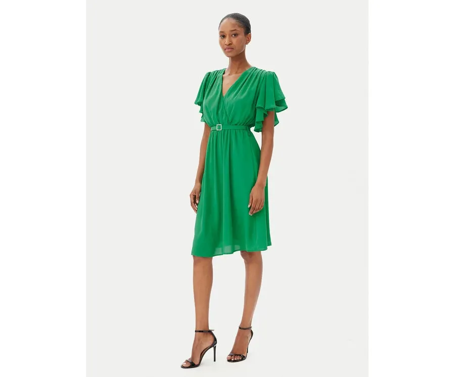 obrazek 1 ARTIGLI Sukienka koktajlowa ACAB002333 242 Zielony Regular Fit