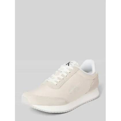 Zdjęcie Sneakersy skórzane z napisem z logo model ‘RETRO RUNNER’
