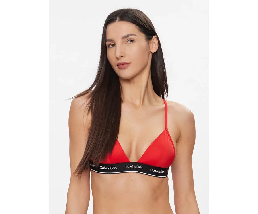 obrazek 1 Calvin Klein Swimwear Góra od bikini KW0KW02424 Czerwony