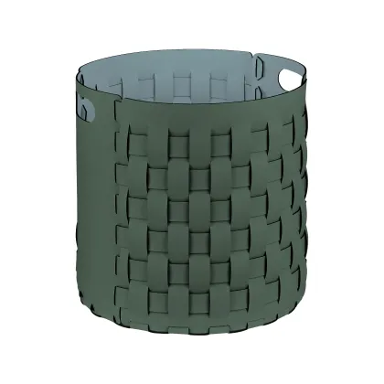 Zdjęcie Wyjątkowy kosz Bottega Ø40xH40 cm w kolorze eukaliptusa