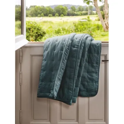 Zdjęcie Ładny francuski pled,narzuta, koc Angkor Atlant