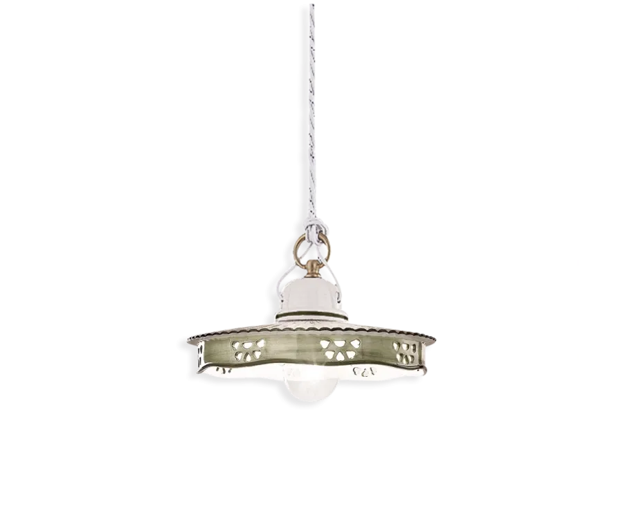 obrazek 1 Klasyczna elegancka włoska lampa sufitowa