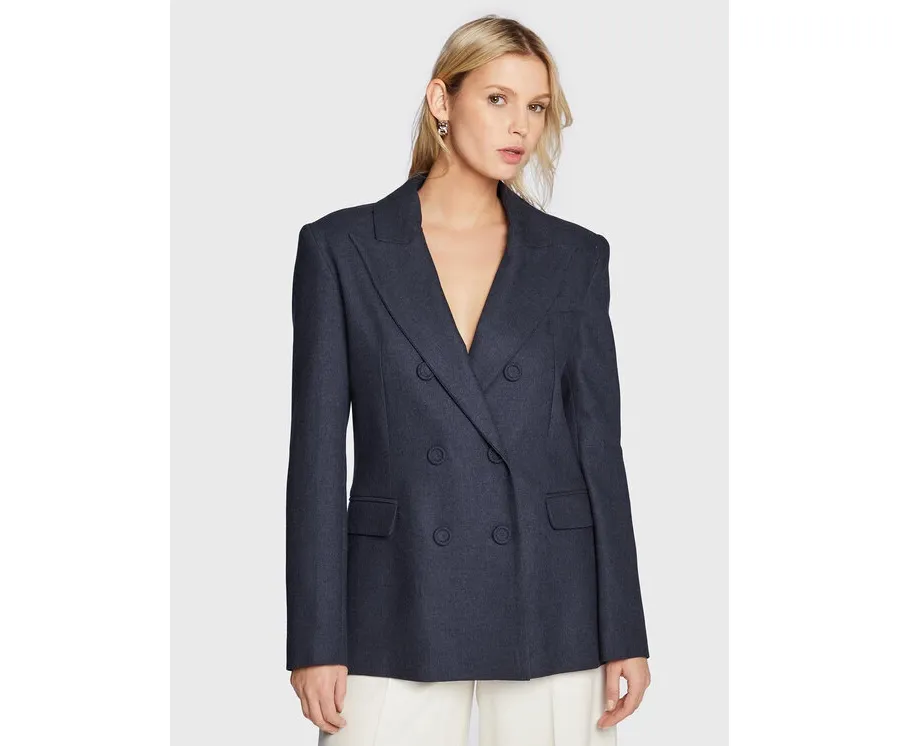 obrazek 1 MVP Wardrobe Marynarka Giacca MVPI2GI039.0PN0034 Granatowy Regular Fit