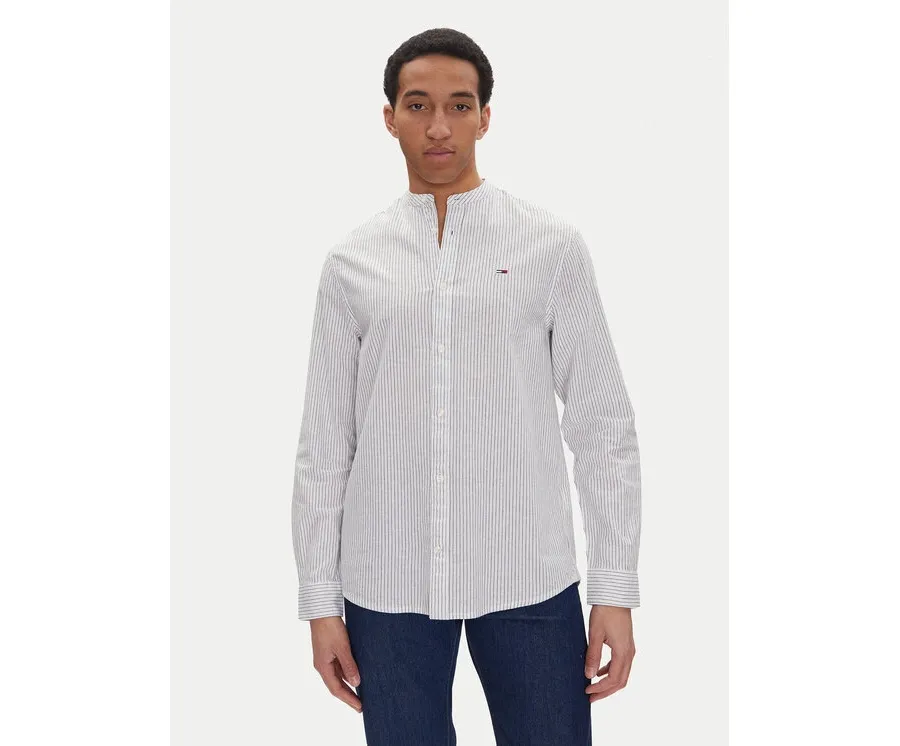 obrazek 1 Tommy Jeans Koszula DM0DM20893 Écru Regular Fit