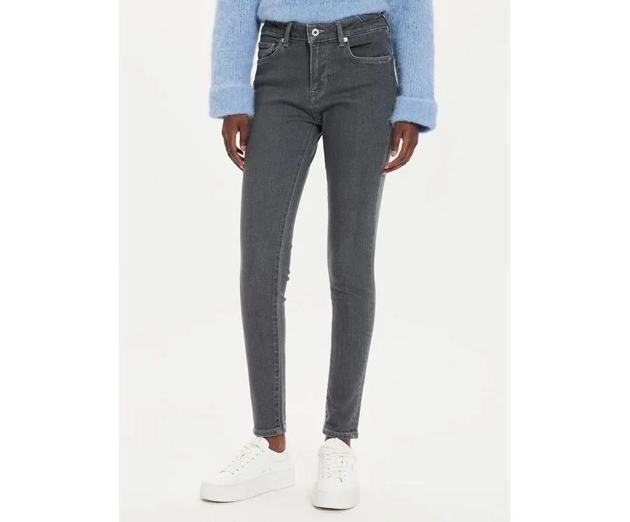 obrazek 1 Pepe Jeans Jeansy PL204728 Szary Skinny Fit