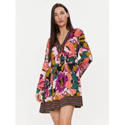 Zdjęcie Maaji Sukienka plażowa PT2162CTU001 Kolorowy Relaxed Fit