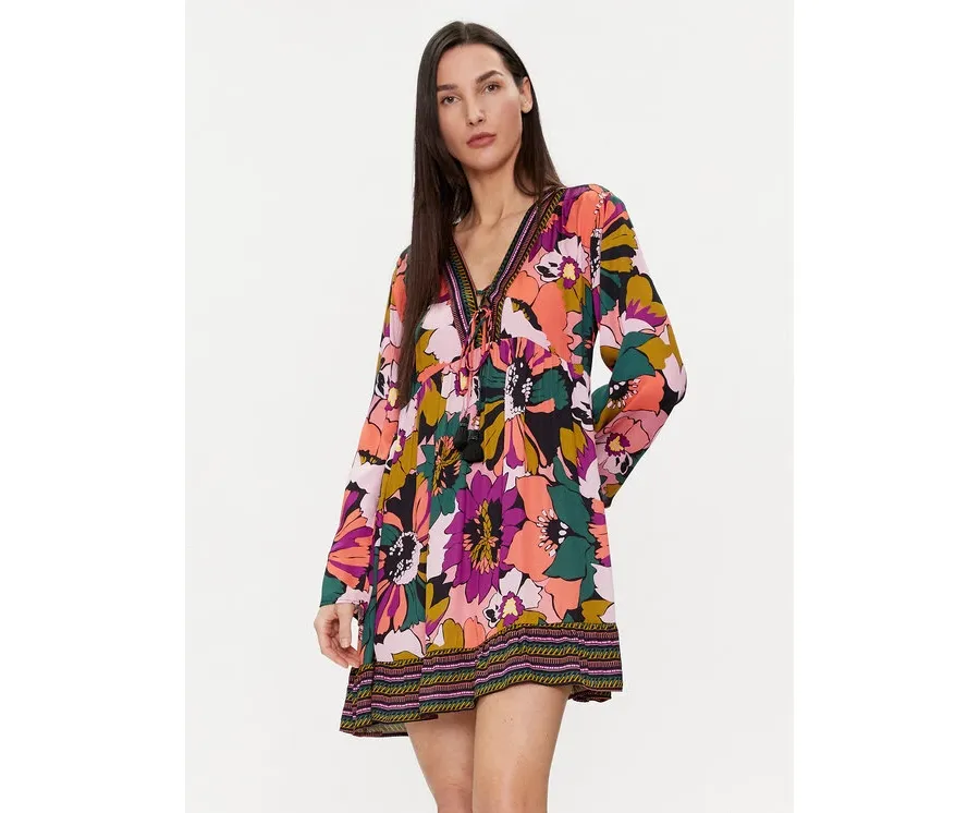 obrazek 1 Maaji Sukienka plażowa PT2162CTU001 Kolorowy Relaxed Fit