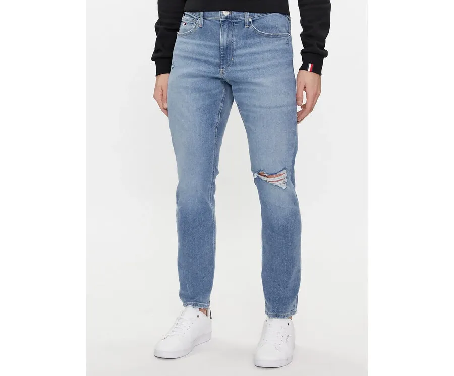 obrazek 1 Tommy Jeans Jeansy Scanton DM0DM18175 Niebieski Slim Fit