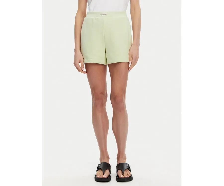 obrazek 1 Calvin Klein Jeans Szorty sportowe Placed Institutional J20J225525 Zielony Regular Fit