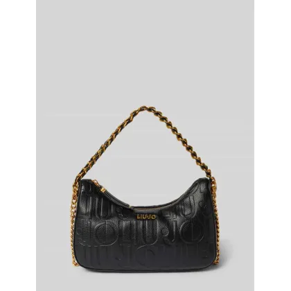 Zdjęcie Torebka z fakturowanym wzorem z logo model ‘ADONIDE’