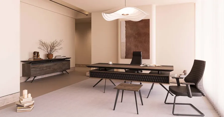 obrazek 1 Zestaw mebli do biura Swan