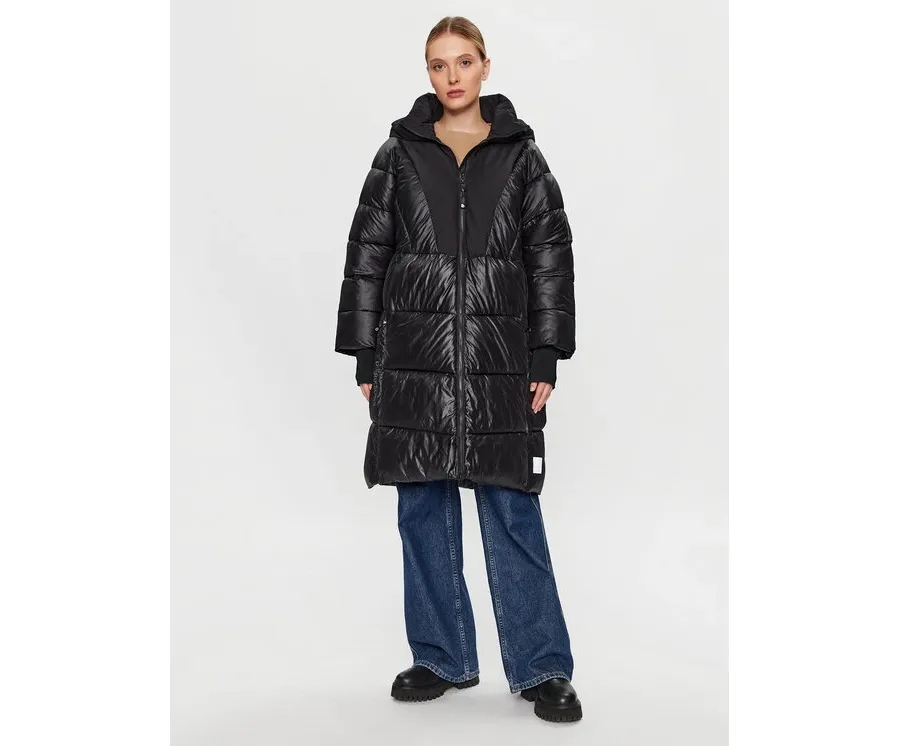 obrazek 1 Didriksons Kurtka zimowa Andrea 504308 Czarny Oversize