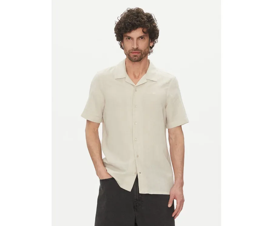 obrazek 1 Calvin Klein Koszula K10K114197 Beżowy Regular Fit