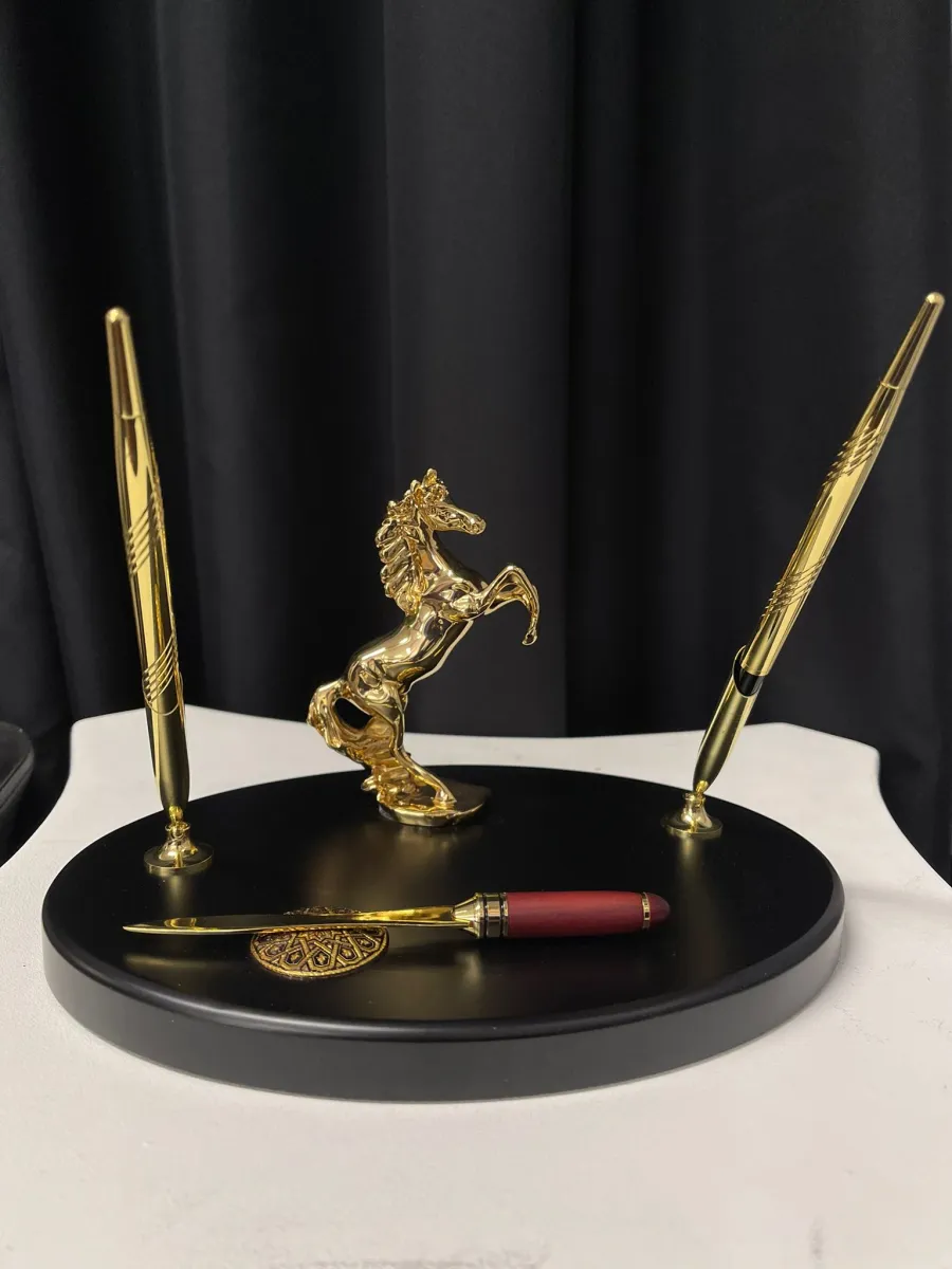 picture 1 Pegasus - a stand for two pens with a letter opener