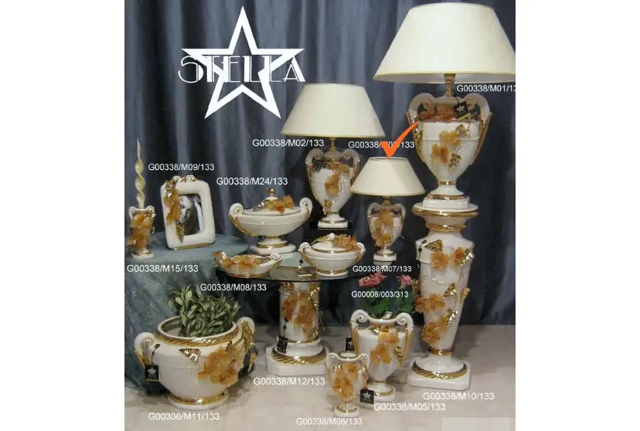 obrazek 1 Gustowna ceramiczna lampa na stolik