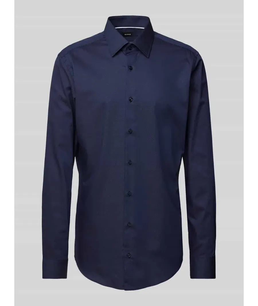 obrazek 1 Koszula biznesowa o kroju regular fit z kołnierzykiem typu kent model ‘Joe’
