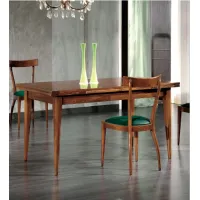 Picture Solid beech chair with upholstered seat - Fratelli Mirandola