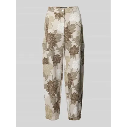 Zdjęcie Spodnie cargo o kroju relaxed fit z wpuszczanymi kieszeniami