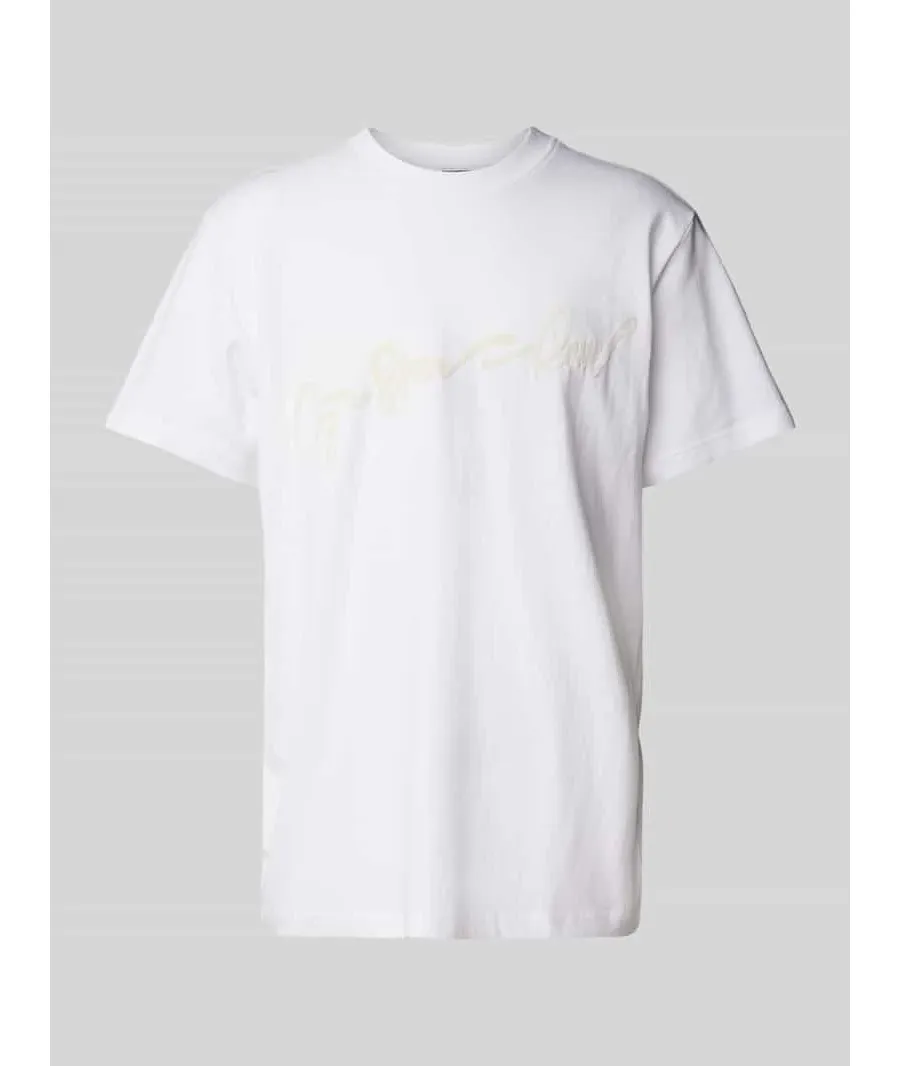 obrazek 1 T-shirt o luźnym kroju z nadrukiem z logo model ‘Flock’