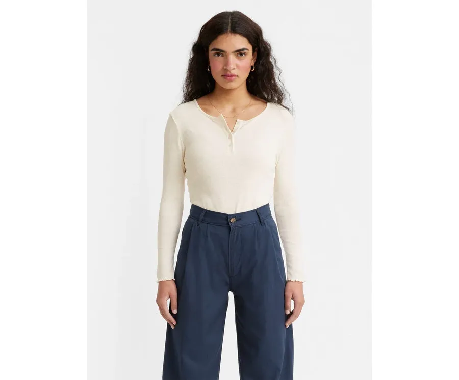 obrazek 1 Levi's® Bluzka Dry Goods A5910-0003 Écru Regular Fit