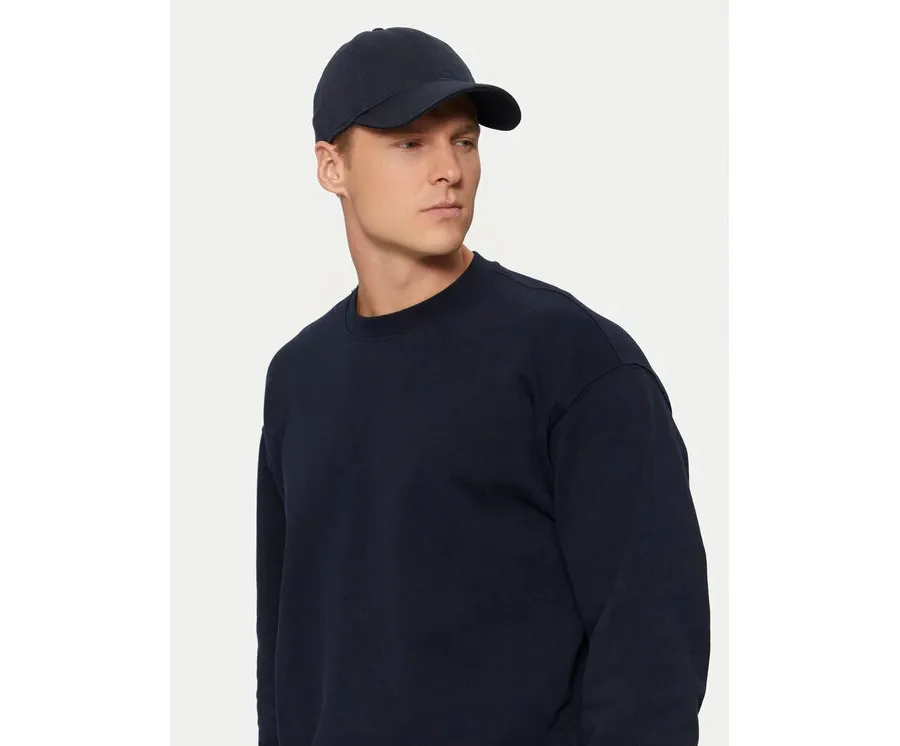 obrazek 1 Tommy Hilfiger Czapka z daszkiem Herringbone AM0AM13006 Granatowy