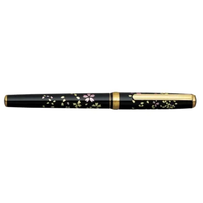 Picture Platinum Kanazawa-Haku Maki-e Cherry Blossom Fountain Pen