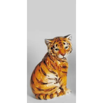 Picture Ceramic figurine of a little tiger - Il Gattopardo
