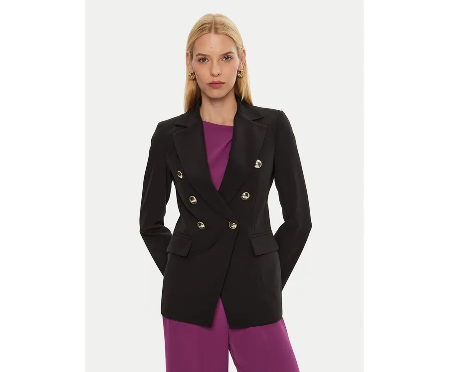obrazek 1 Maryley Marynarka 24IB139/43NE Czarny Regular Fit
