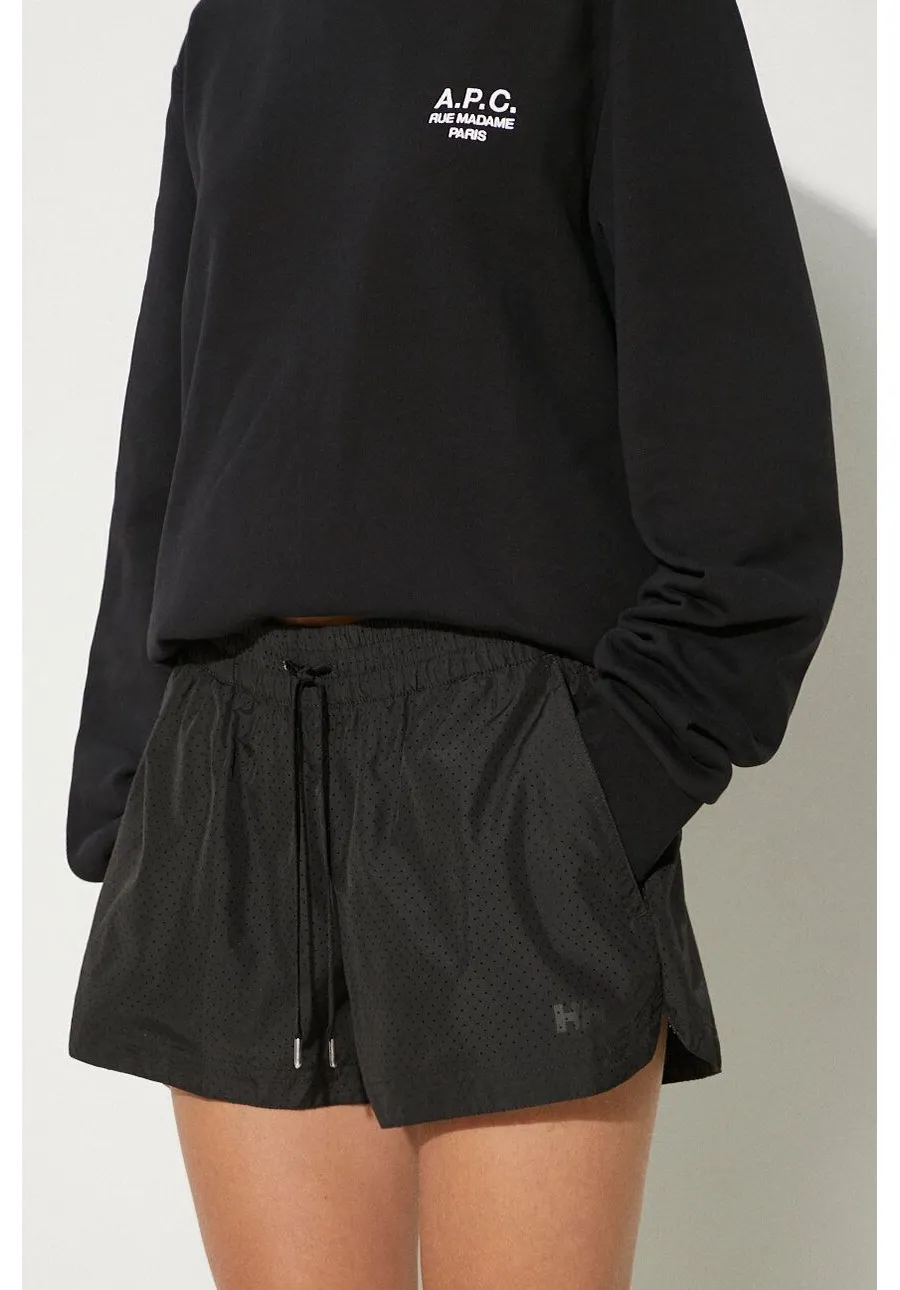 obrazek 1 Helly Hansen szorty damskie kolor czarny gładkie medium waist 53077-001