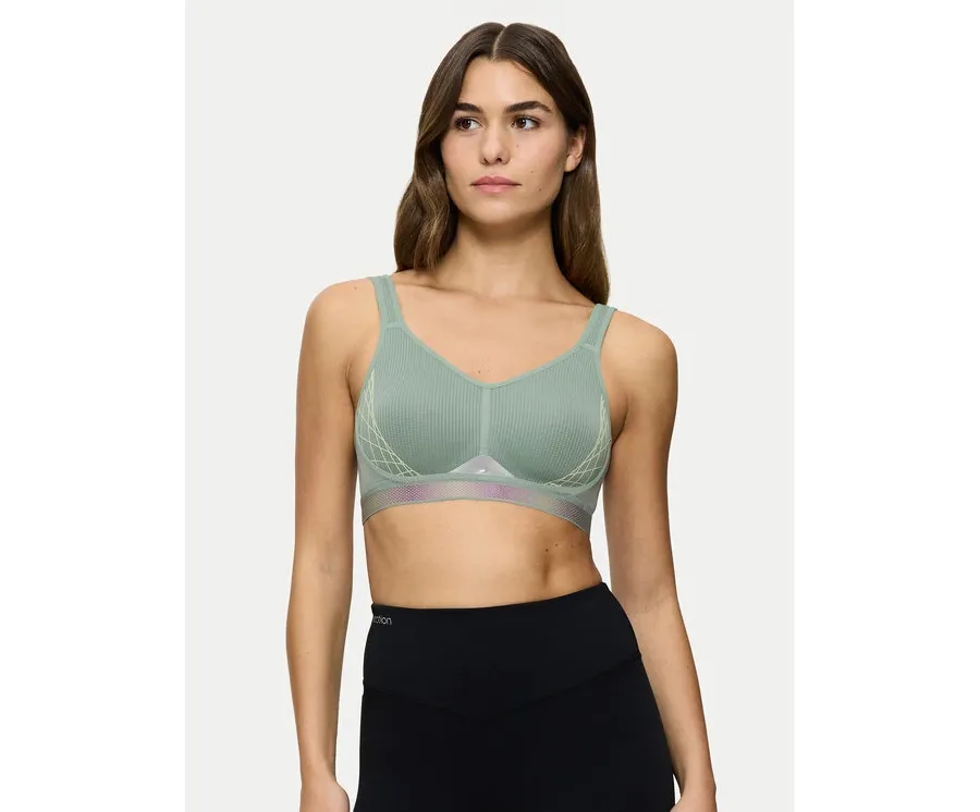 obrazek 1 Triumph Biustonosz sportowy Triaction Cardio Flow 10205923 Zielony