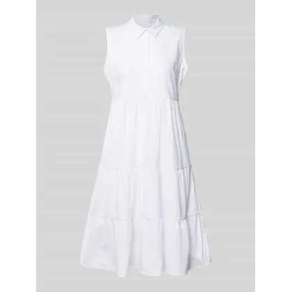 Zdjęcie Sukienka midi z krótką listwą guzikową