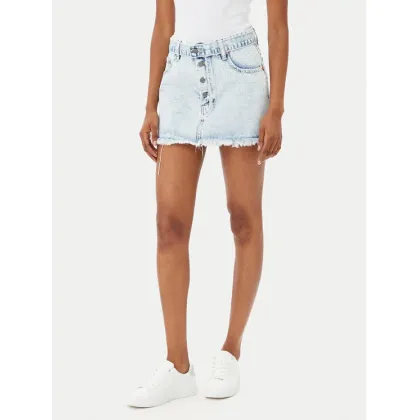 Zdjęcie One Teaspoon Spódnica jeansowa Max Belted 26973 Niebieski Regular Fit