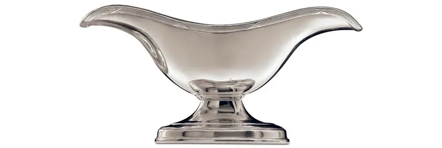 obrazek 1 Elegancka sosjerka z pewteru