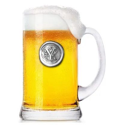 Zdjęcie Stylowy kufel do piwa ze zdobieniem od angielskiego producenta
