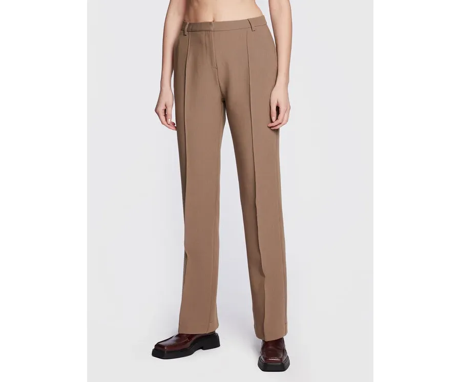 obrazek 1 Herskind Spodnie materiałowe Valentina 4647668 Beżowy Regular Fit